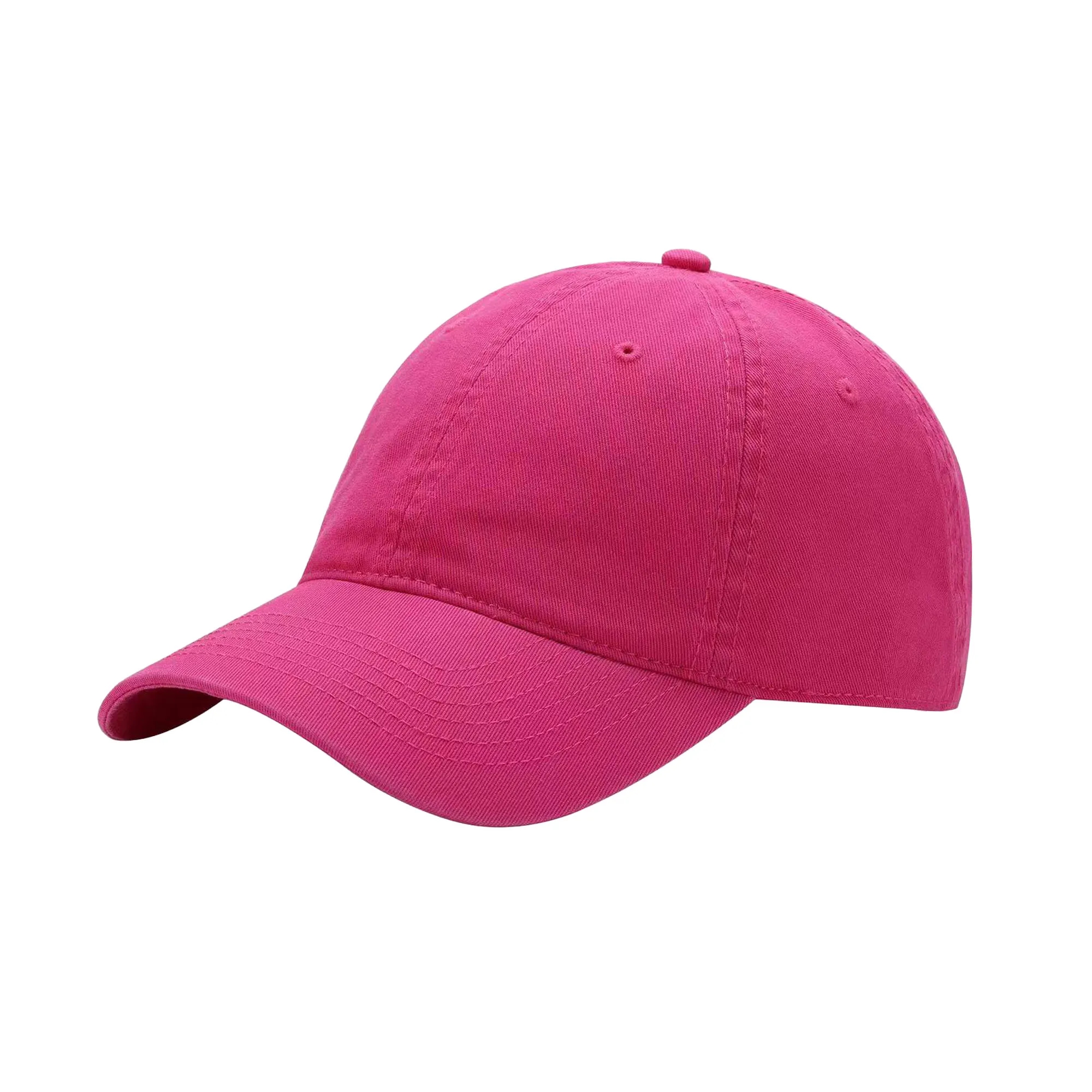 Custom Logo Adjustable Cotton Baseball Cap 7