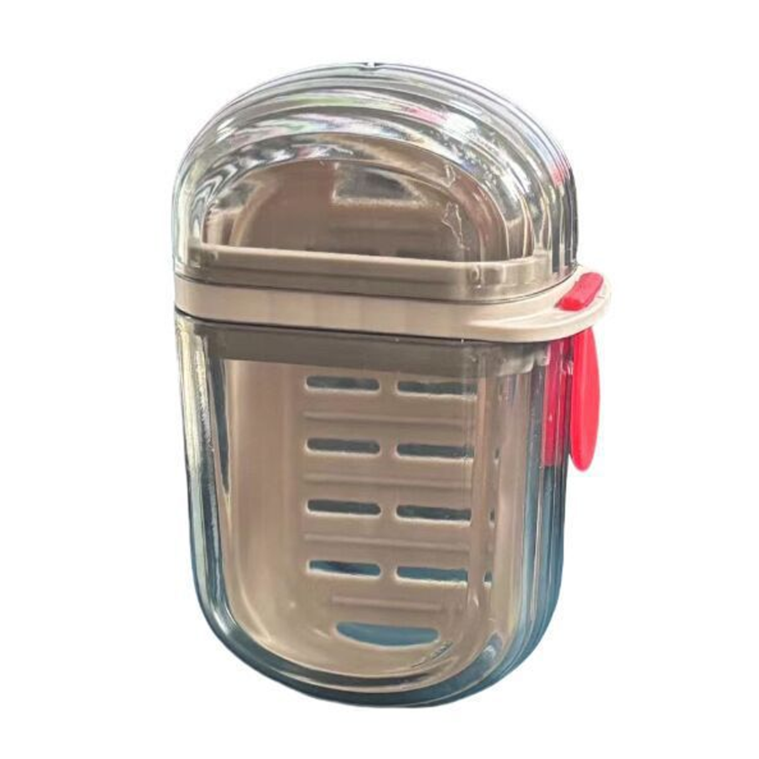 Mini Travel Sealed Drainage Soap Case w/ Lid 8