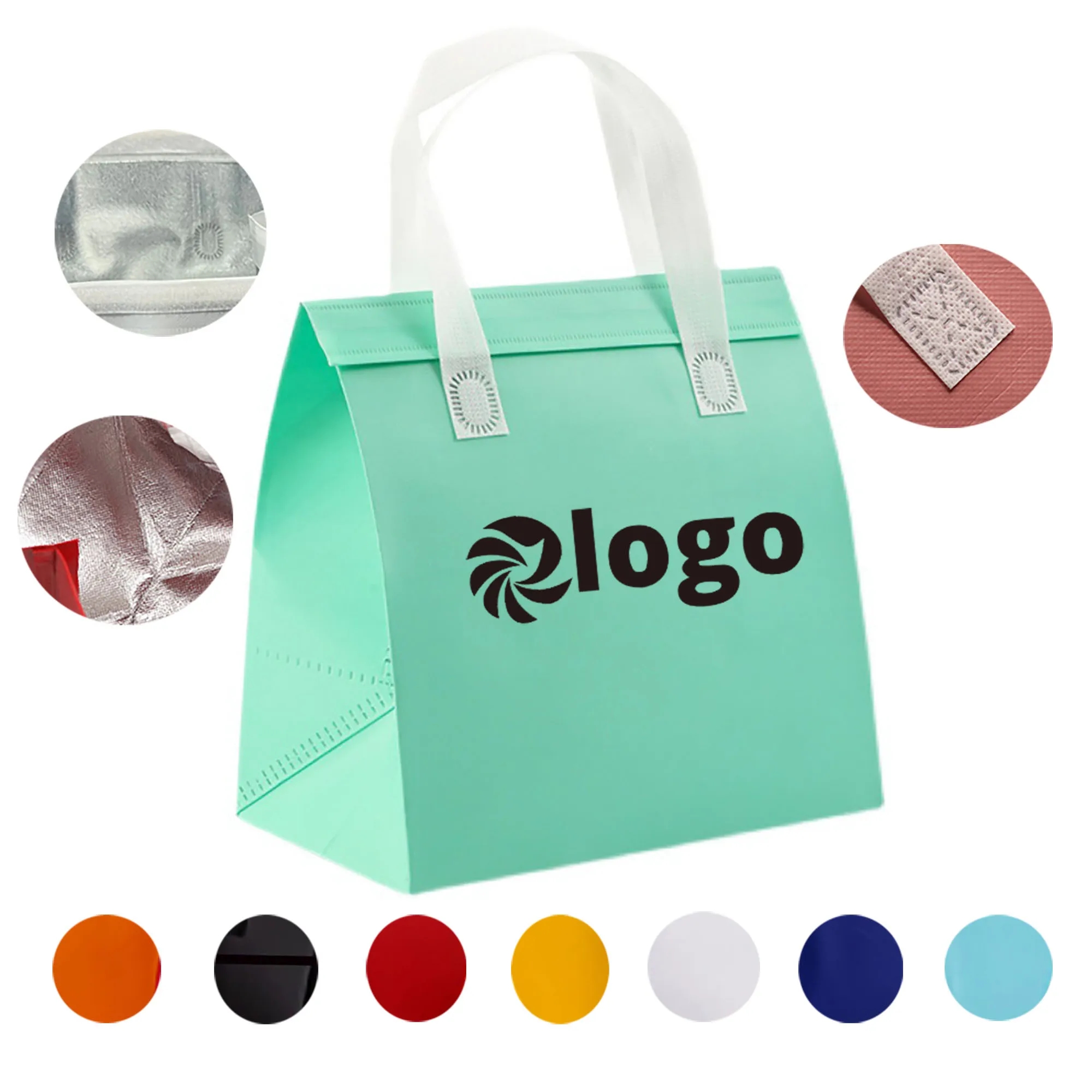 Insulated Non-woven Cooler Tote Bags 4