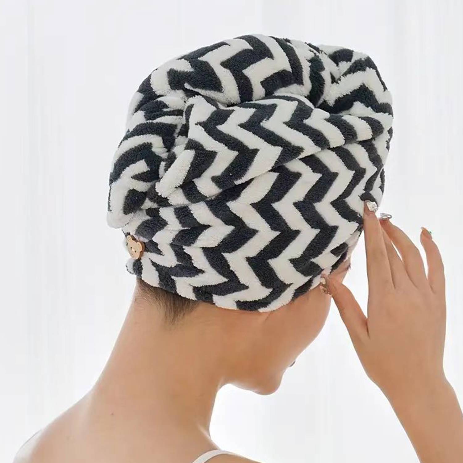 Fast Drying Hair Towel Wrap Turban 7