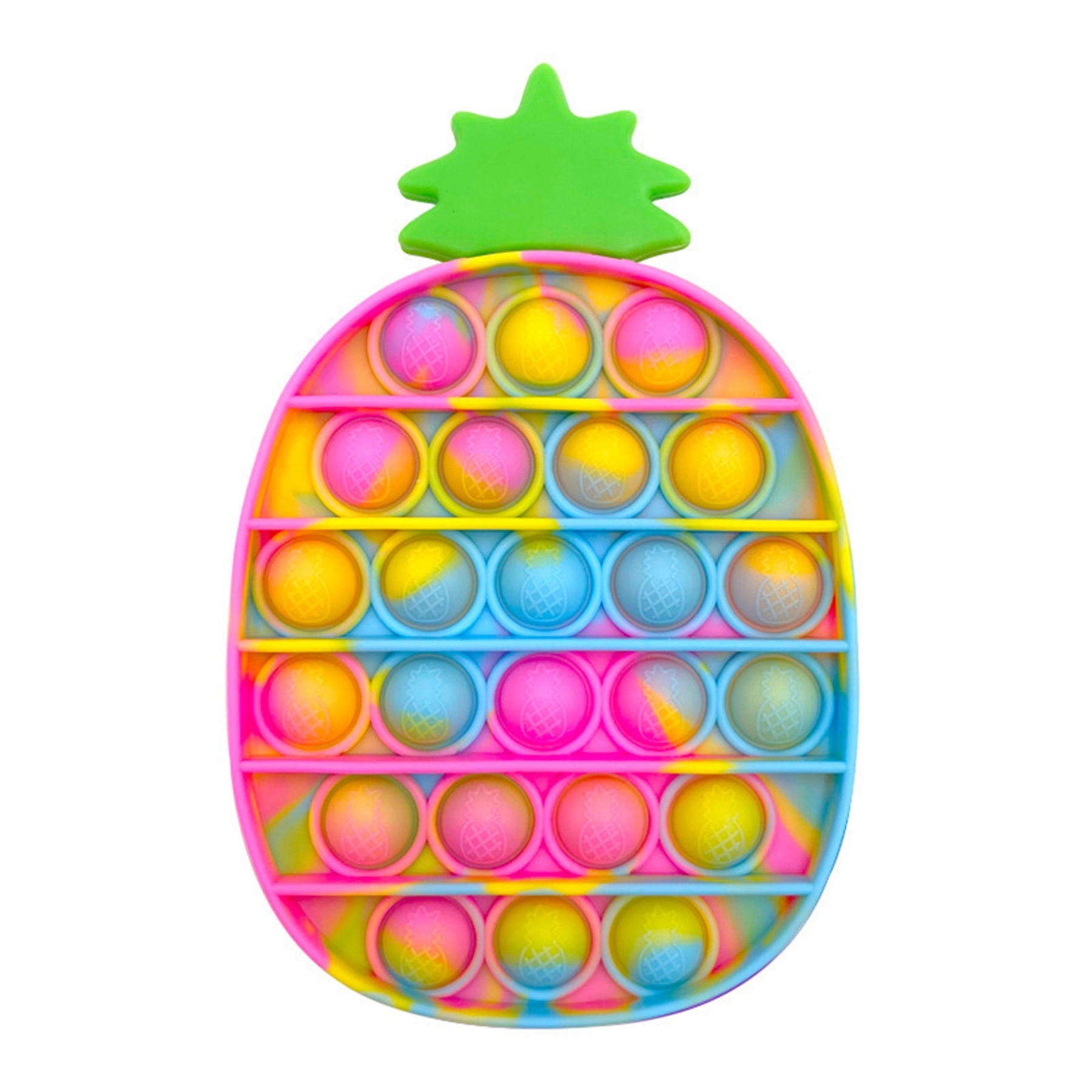 Pineapple Silicone Pops Bubble Sensory Fidget Toy 7