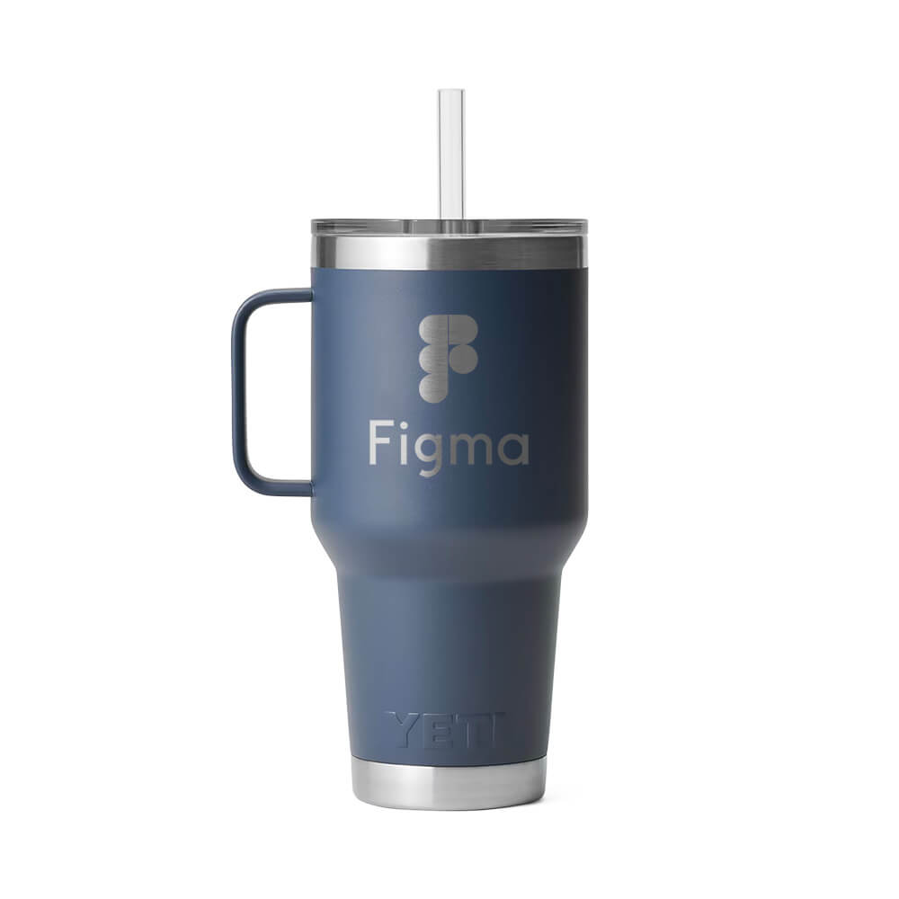 Rambler 35oz Mug With Straw Lid