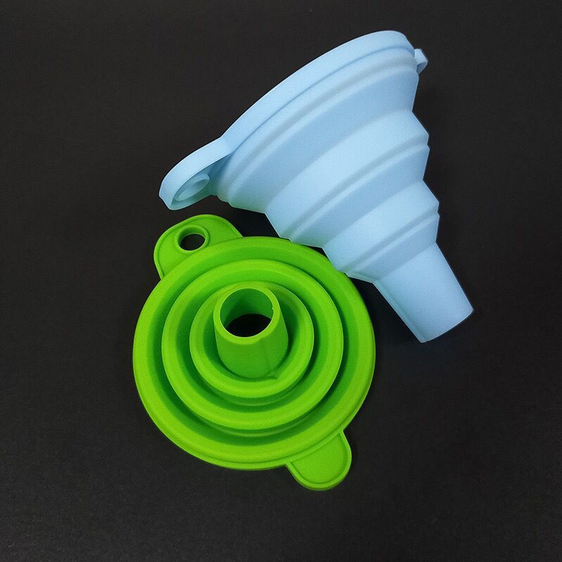 Collapsible Silicone Funnels Foldable Kitchen Funnels for Water Bottle 15