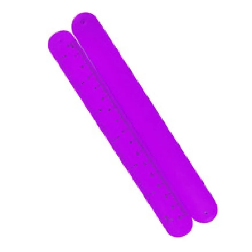Colorful Silicone Slap Ruler Wristband 9