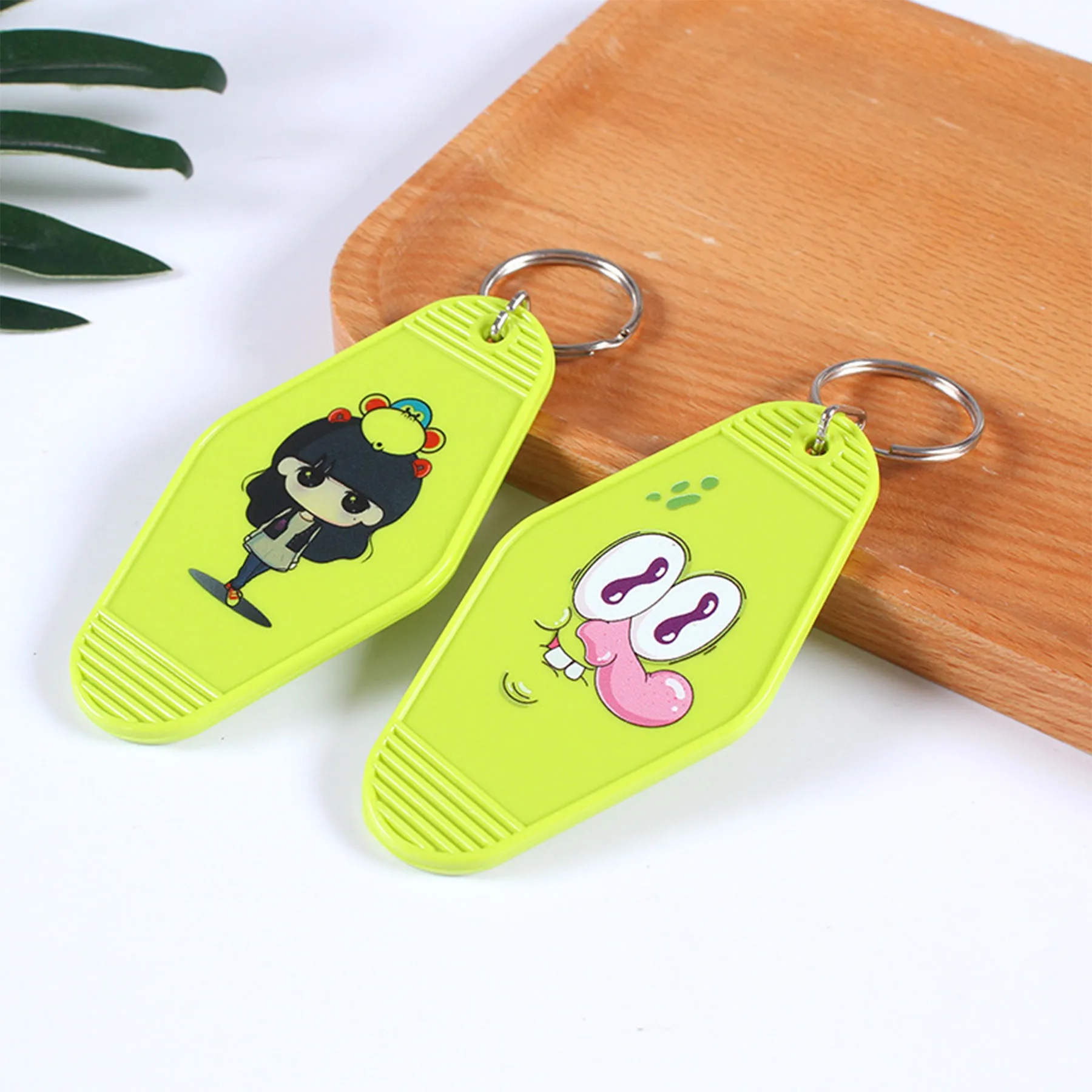 Durable Plastic Hotel Key Tags 3