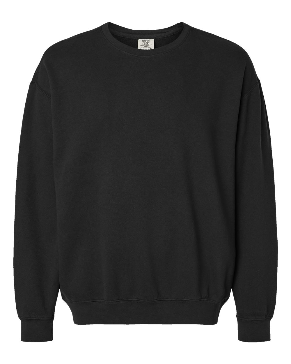 Garment-Dyed Lightweight Fleece Crewneck Sweatshirt