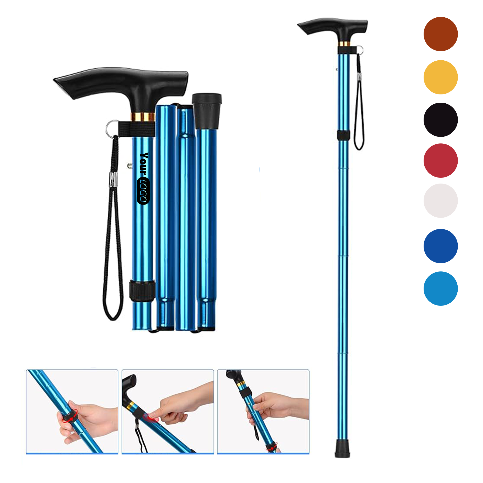 Collapsible Travel Cane MOQ10 2