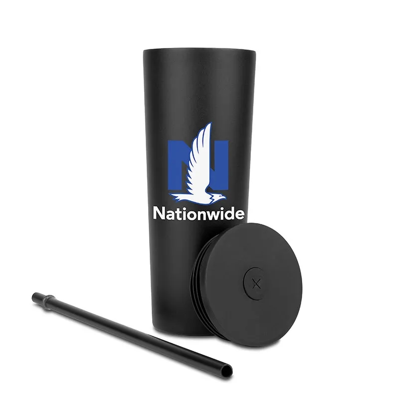 Natick 27oz Double Wall SS Mug with Straw 6