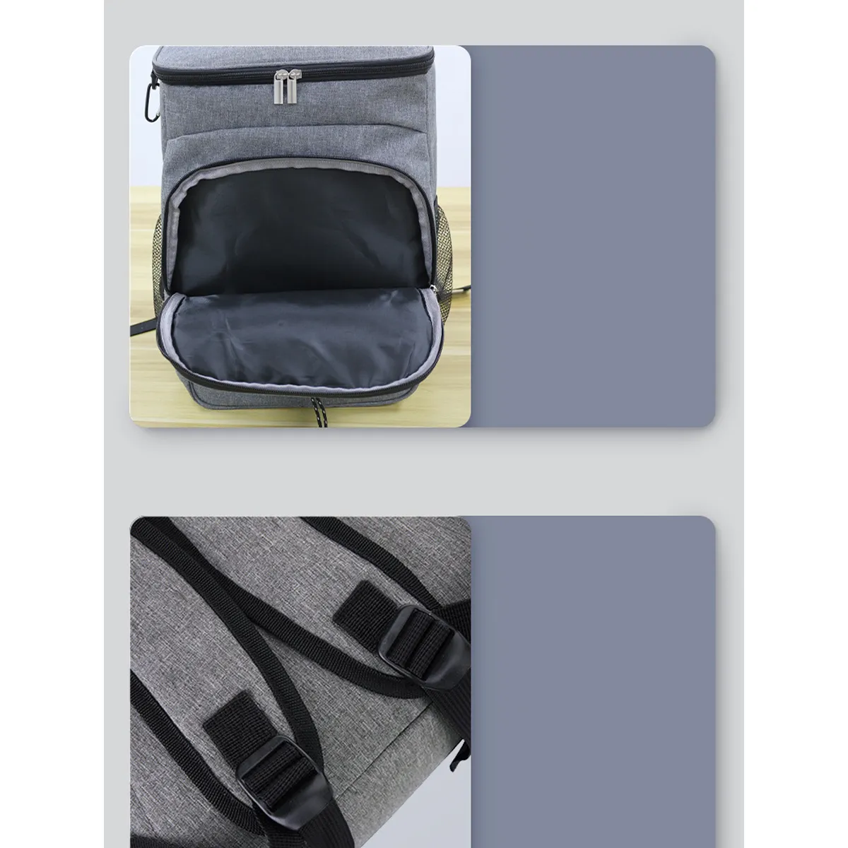 Camping Hiking Travel Insulated Backpack Storage Cooler 5