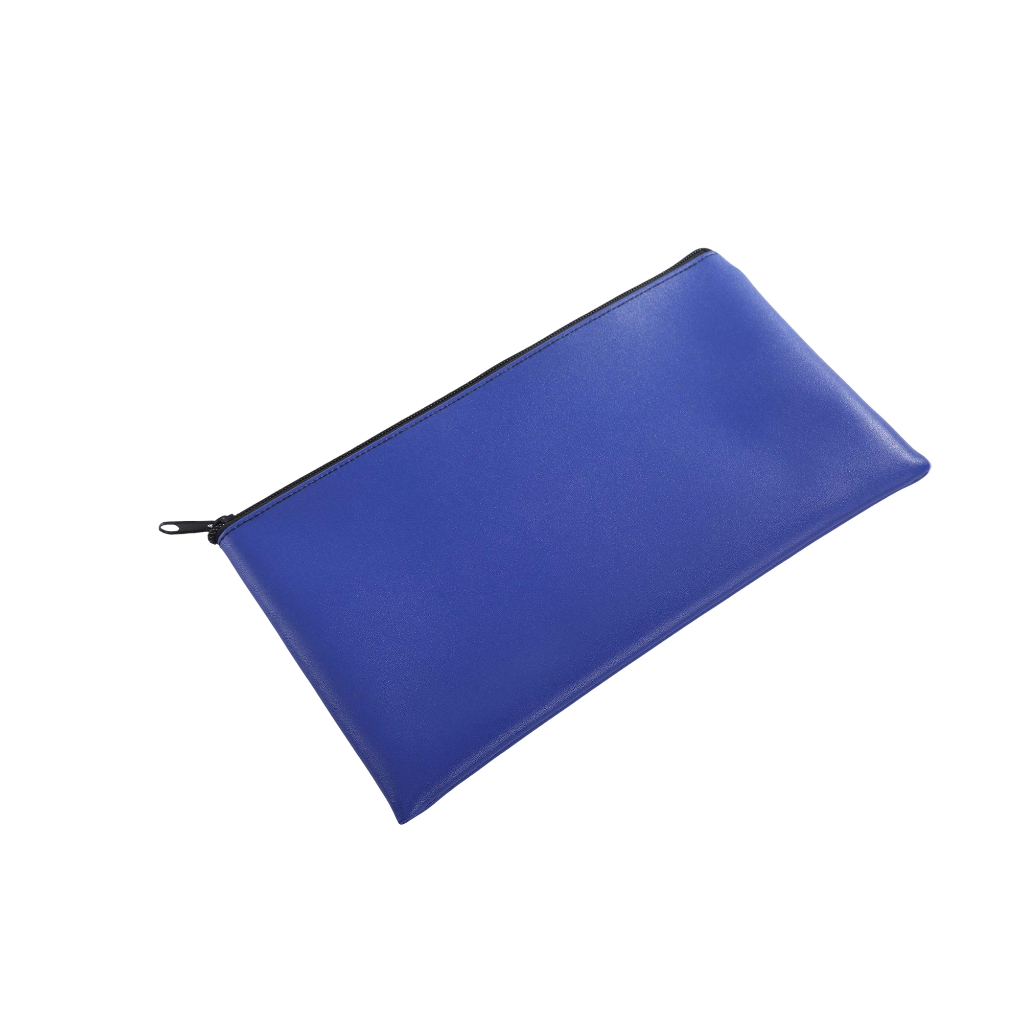 Faux Leather Bank Deposit Zipper Bag 10