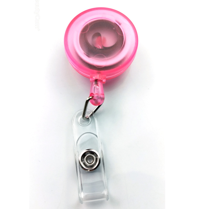 Retractable Badge Reel with Metal Clip 5