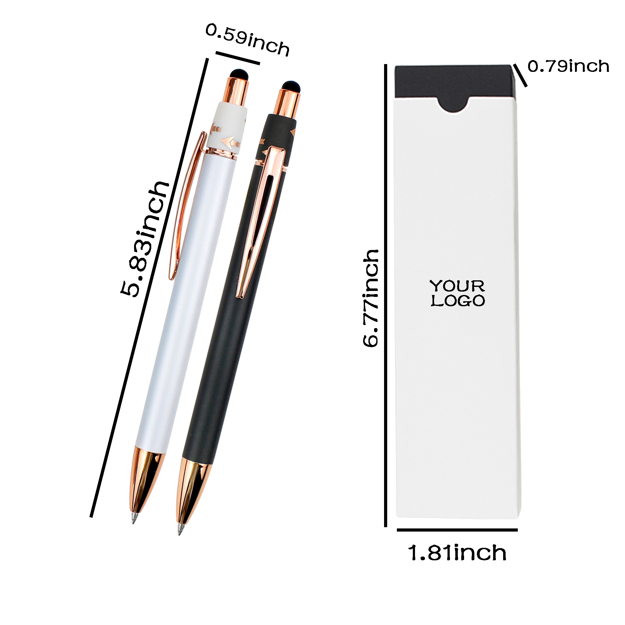 MOQ 20 PCS Touch Screen Spinner Pen 3
