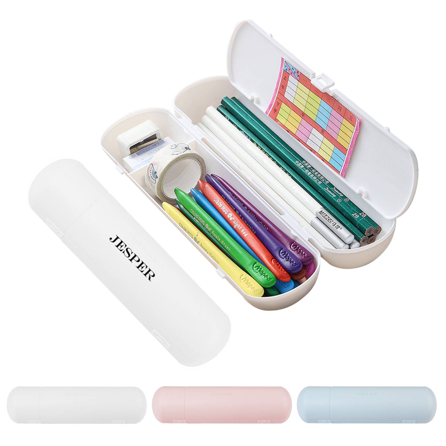 Student Plastic Popularity Pencil Box Storage Holders