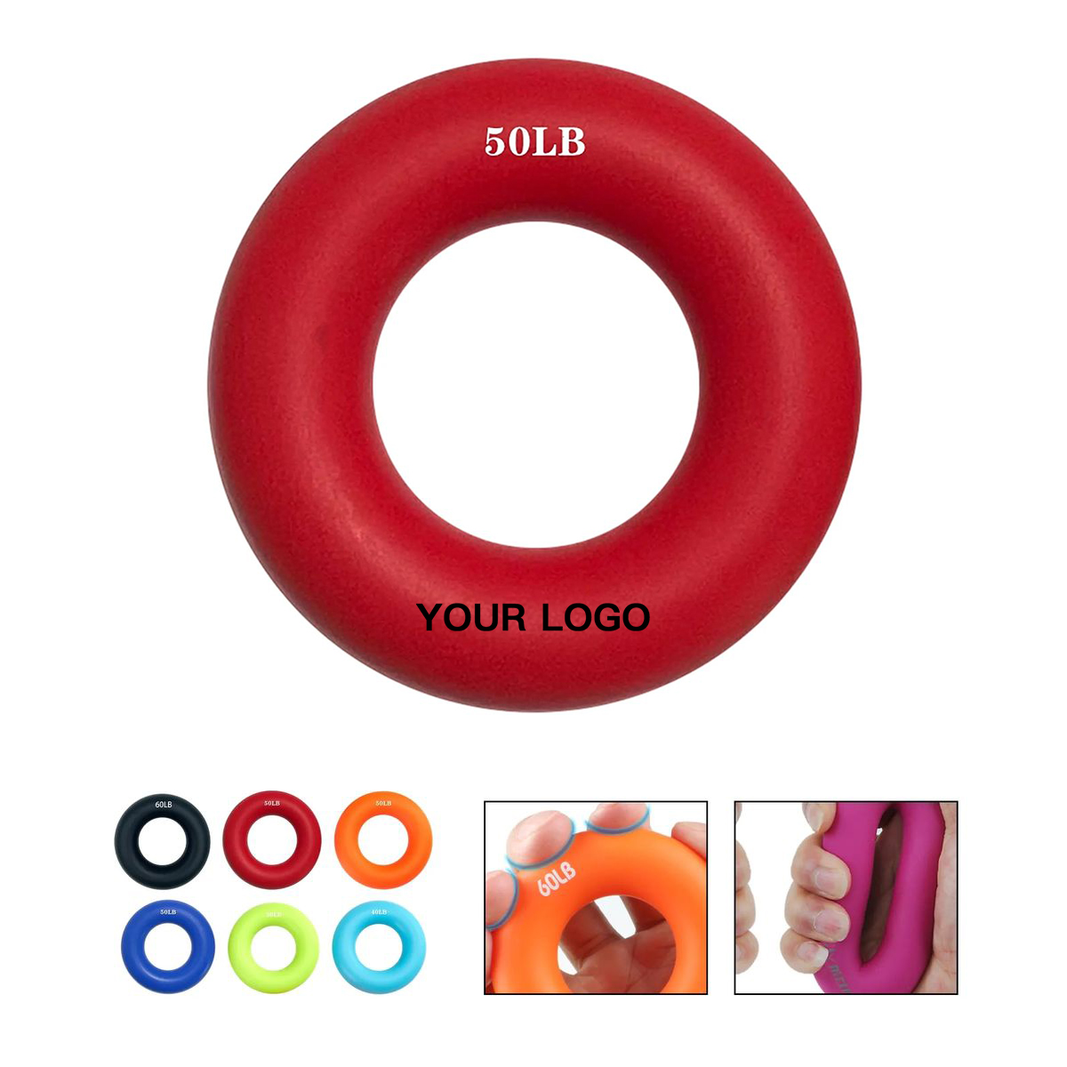 Durable Silicone Strength Ring for Fitness Use 5
