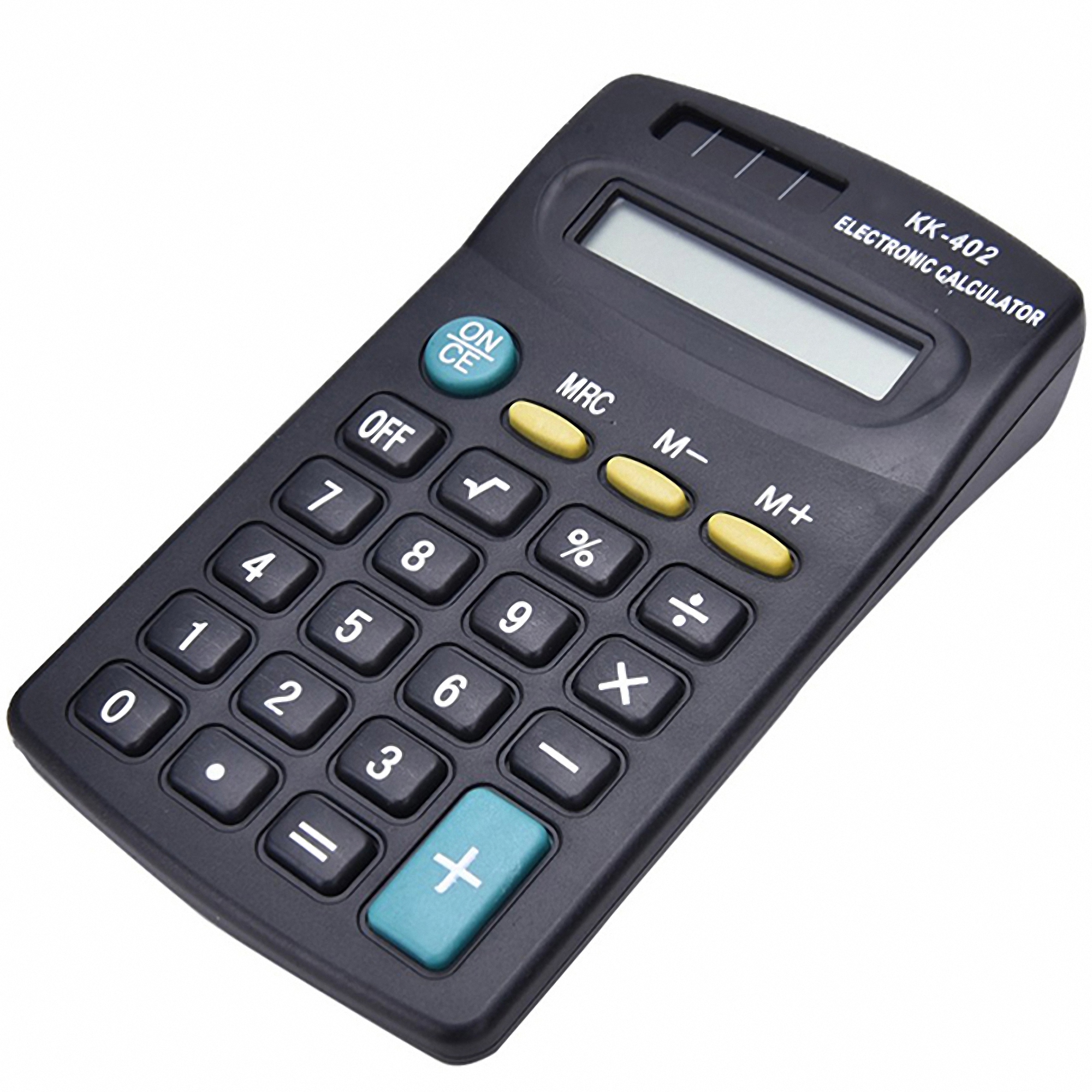 Solar Powered Mini Plastic Calculator 2