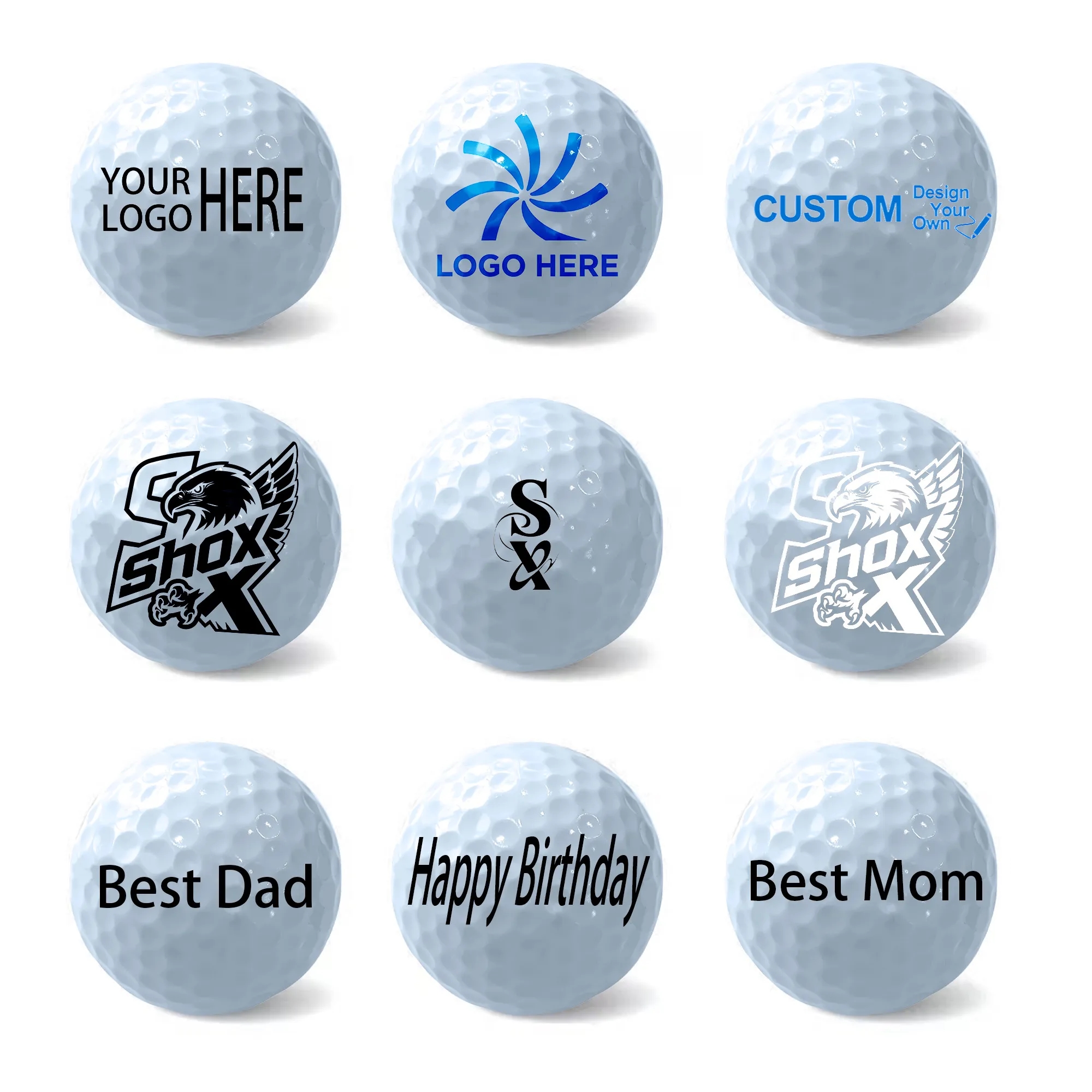 MOQ 100 Professional Golf Ball 2