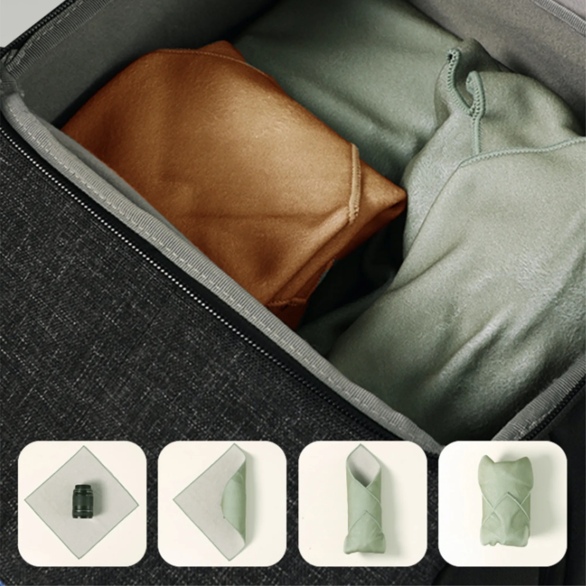 Self Adhesive Cloth Pouch For Camera Microfiber Lens Wrap 5