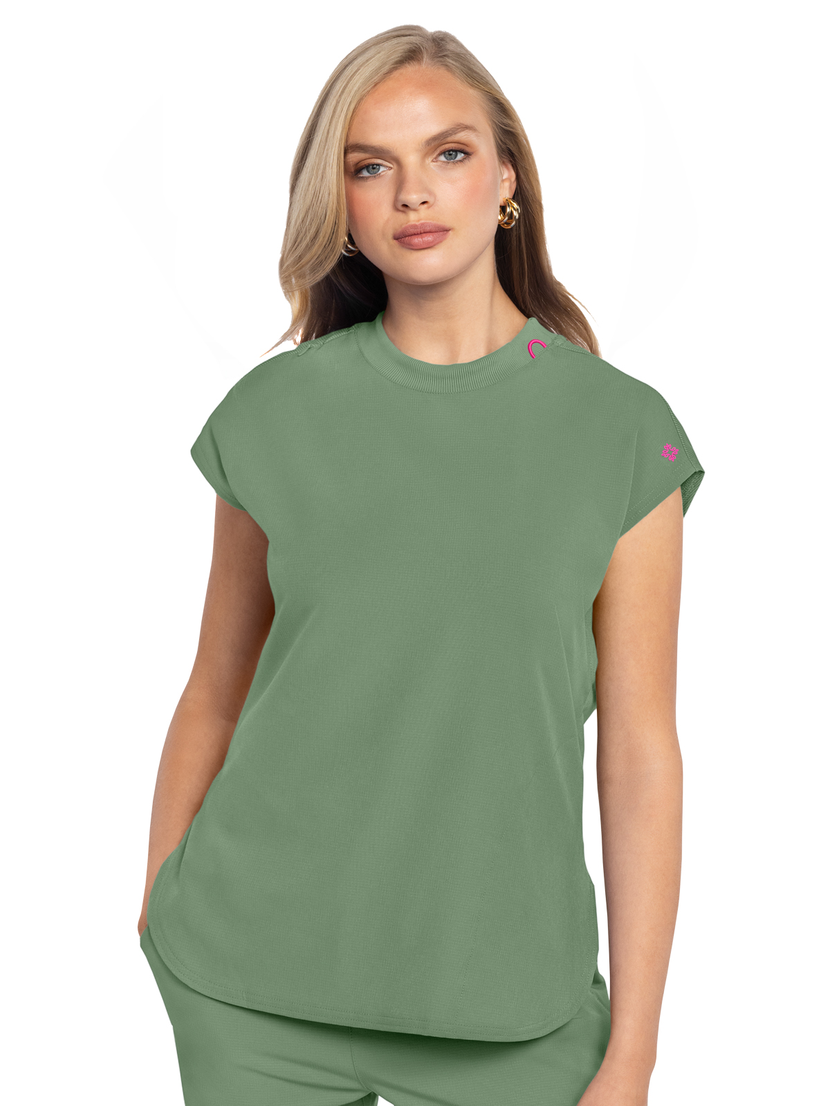 Med Couture - MC AMP - Women's 2-Pocket Tuckable Top 7