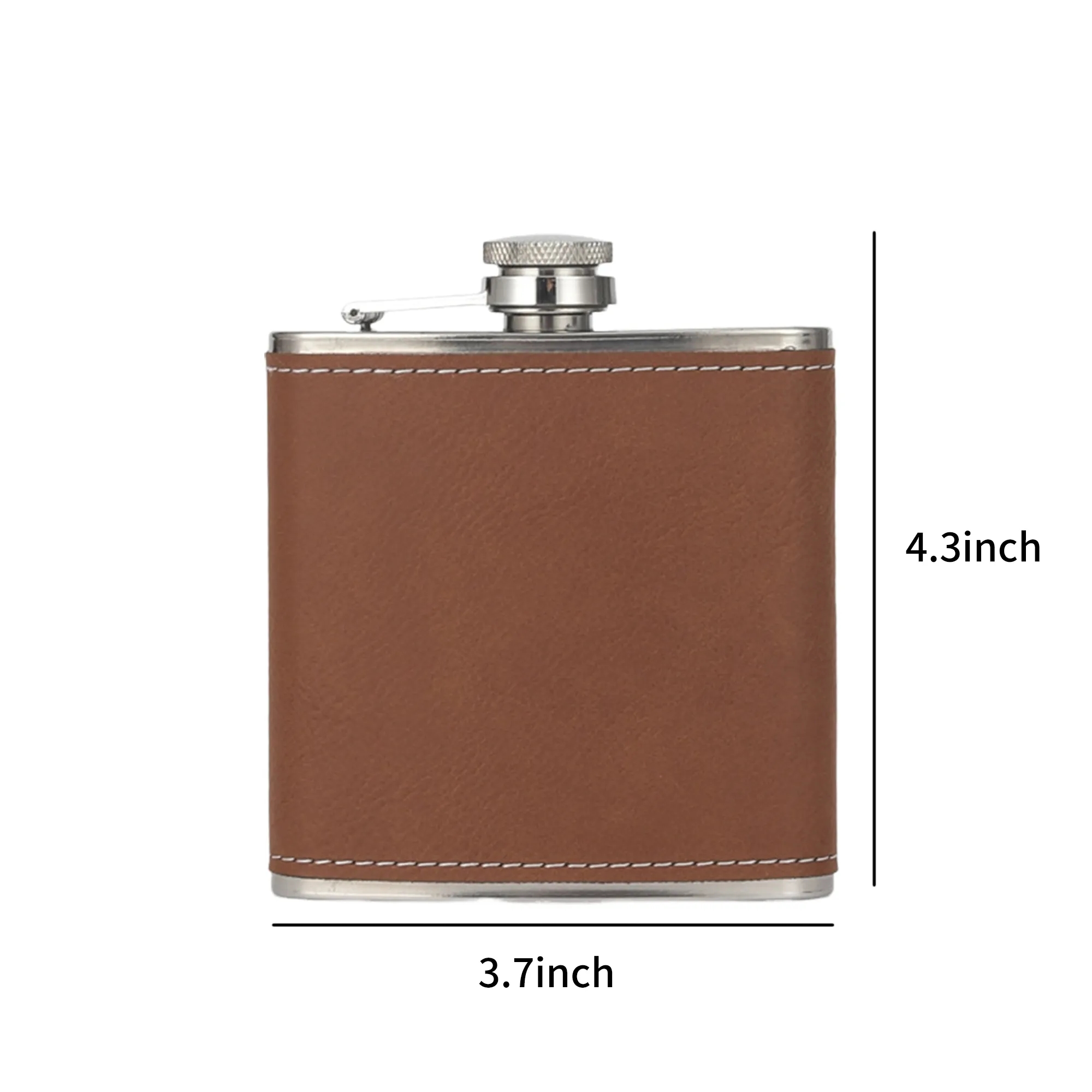 Leather Hip Flask 5