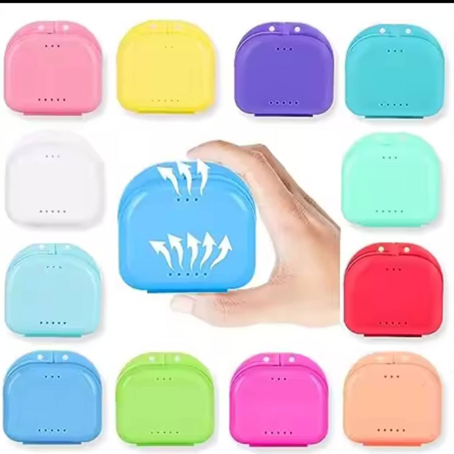Plastic retainer box 6