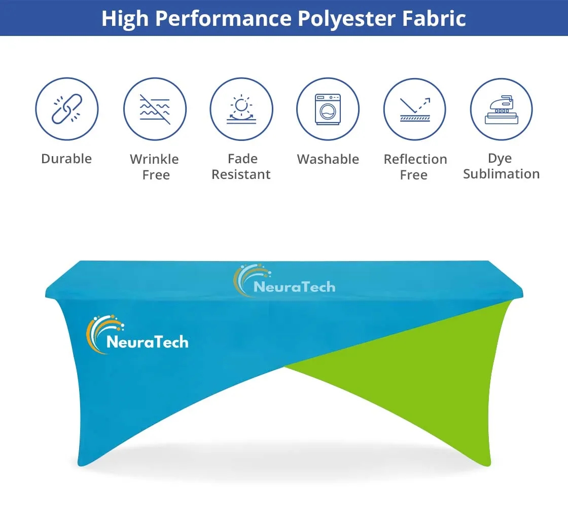 Cross Over Table Cover (6' x 2.5') 7