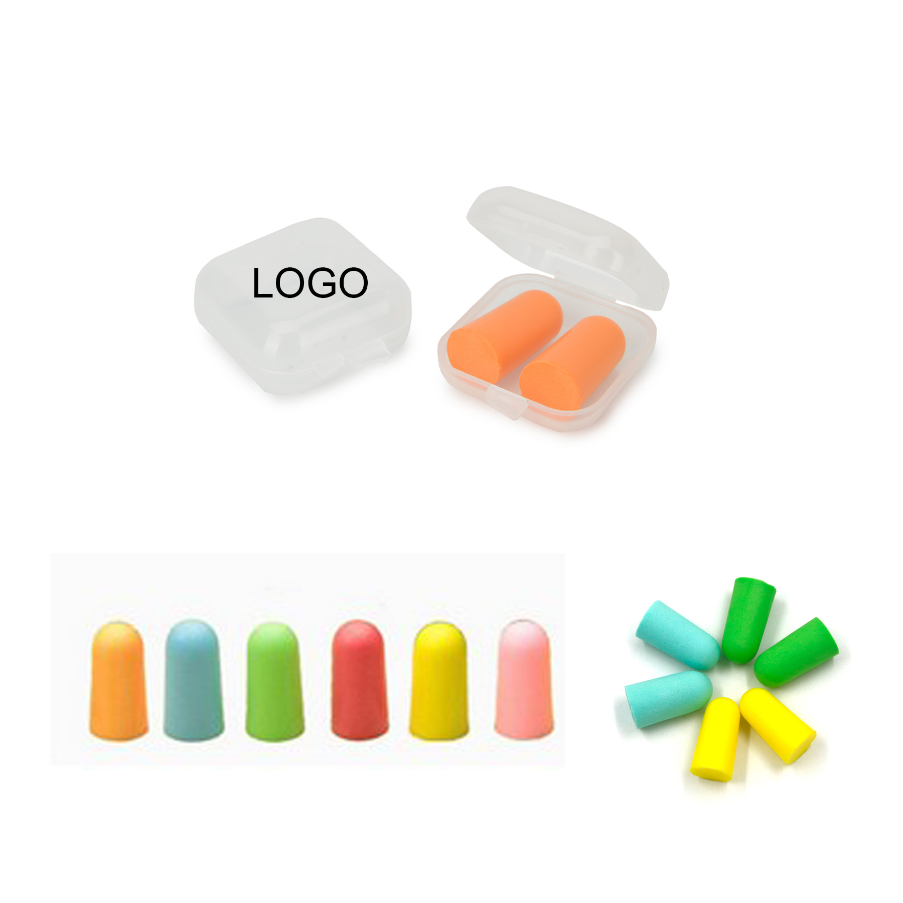 Sponge Ear Plugs In Case 2
