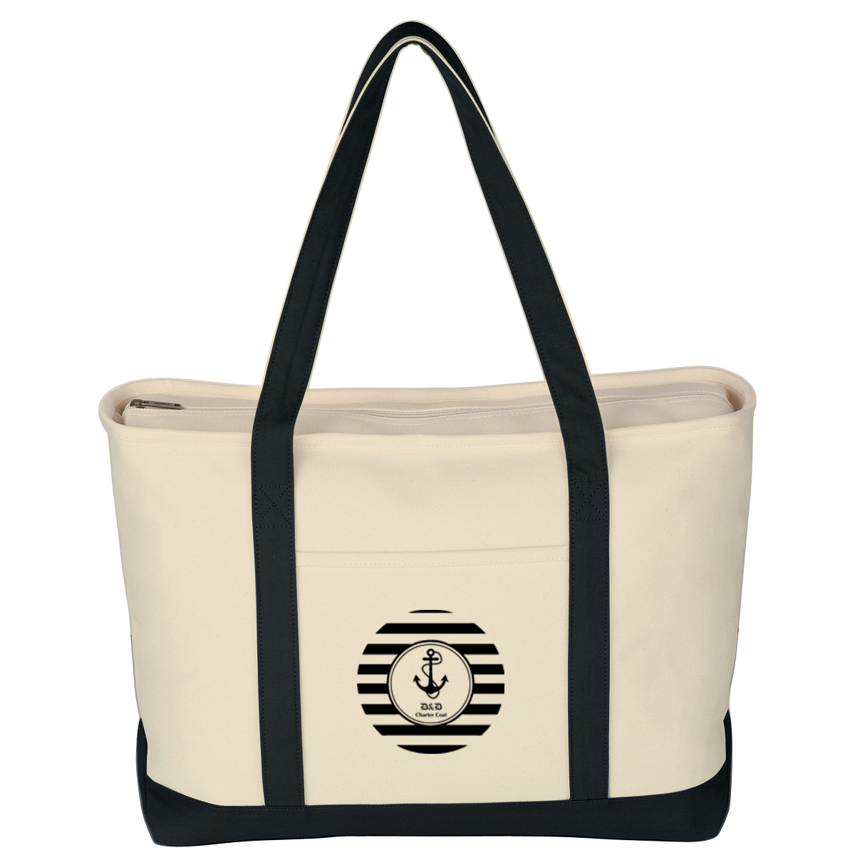 Large Starboard Cotton Canvas Tote Bag, custom tote bag with logo imprint 30