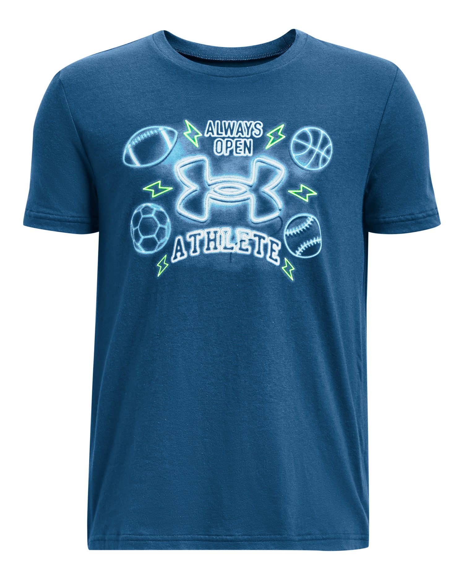 Boys' UA Always Open Sport Short Sleeve 2