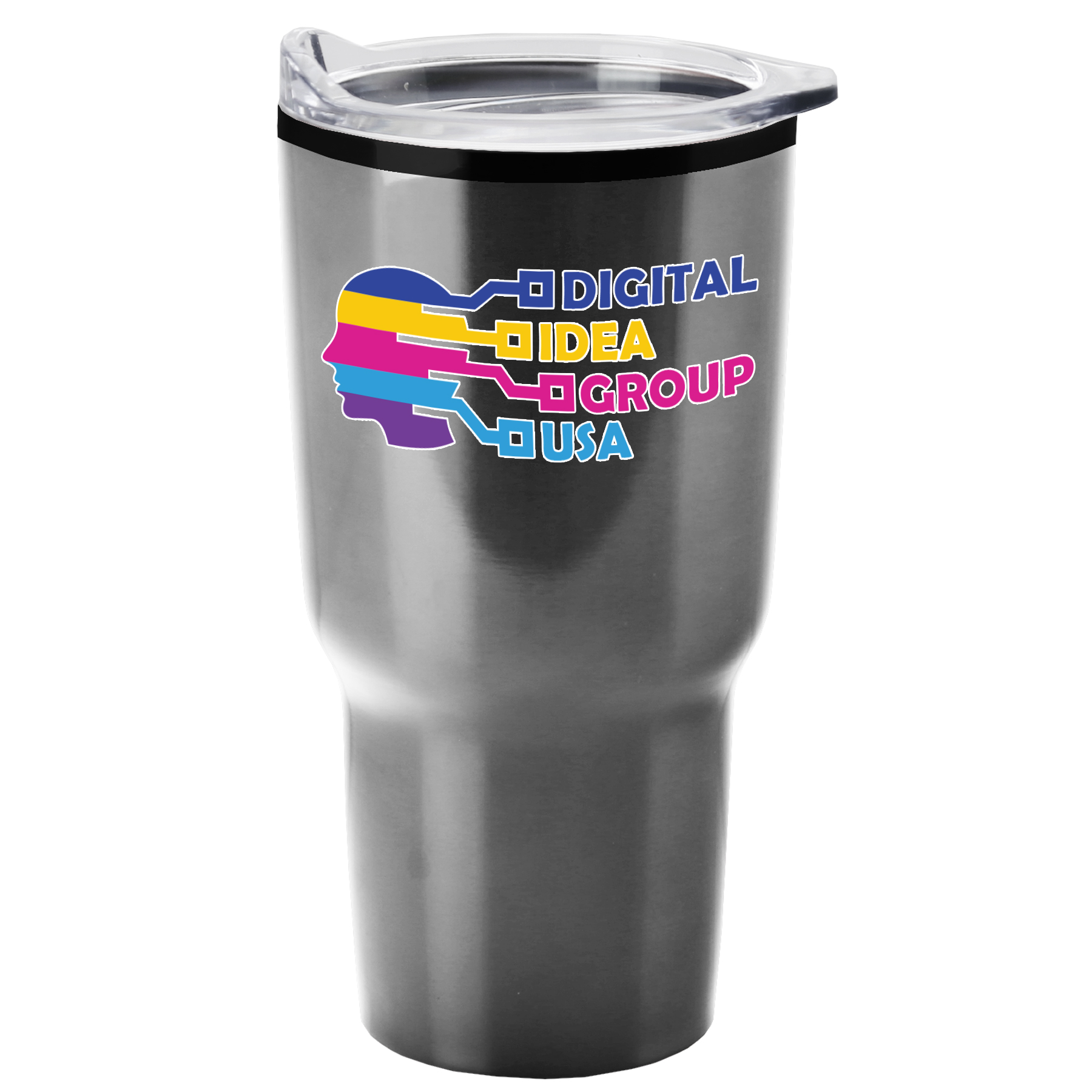 The Aurora - 28 Oz. Digital Stainless Steel Auto Tumbler 9