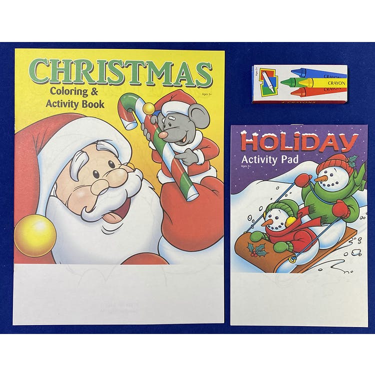 Holiday Coloring & Activity Book Sets - 3 Pieces Vol. 4 2