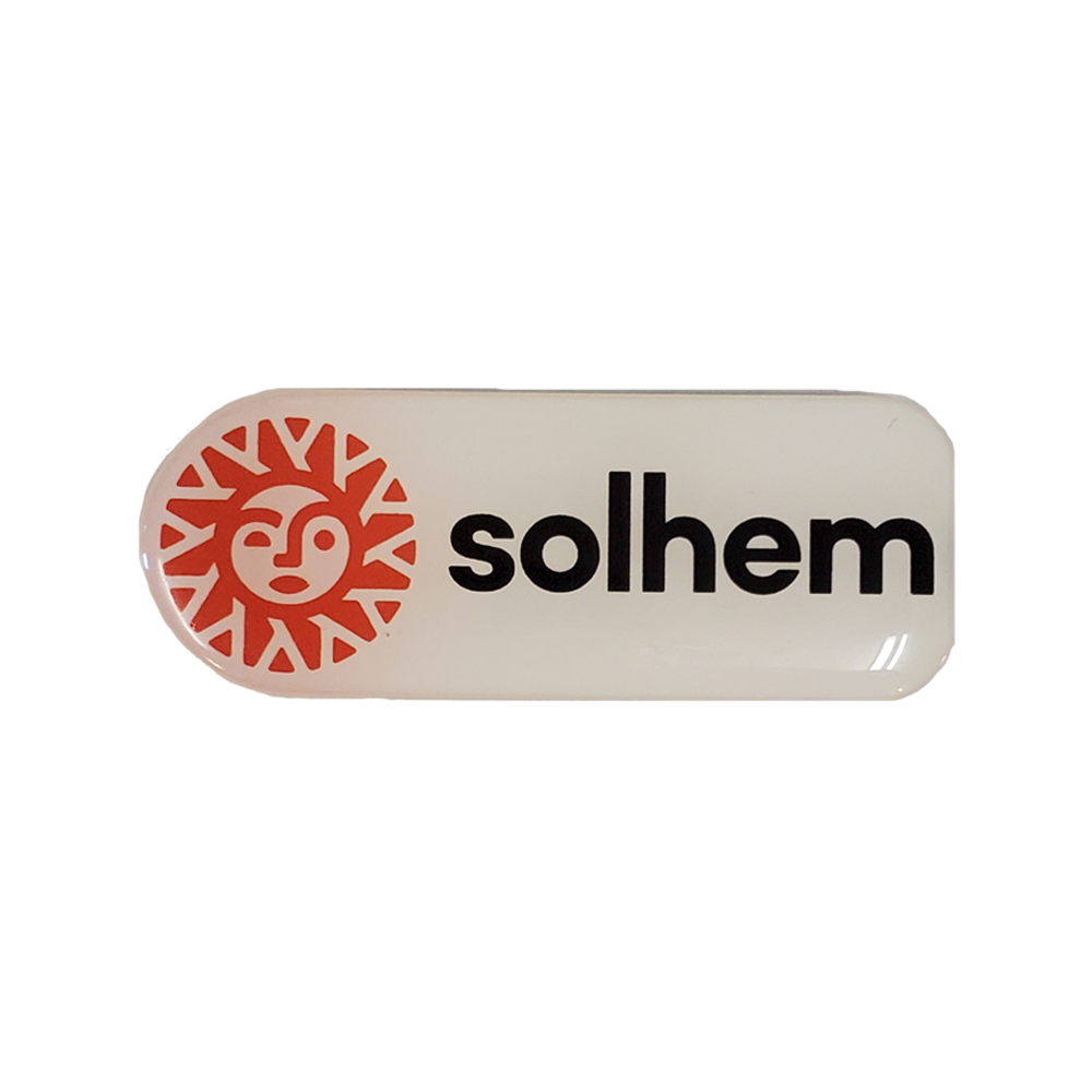 Magnetic Promo / Button / Name Badge with custom shape from 2.1 - 3 Sq. In. 2