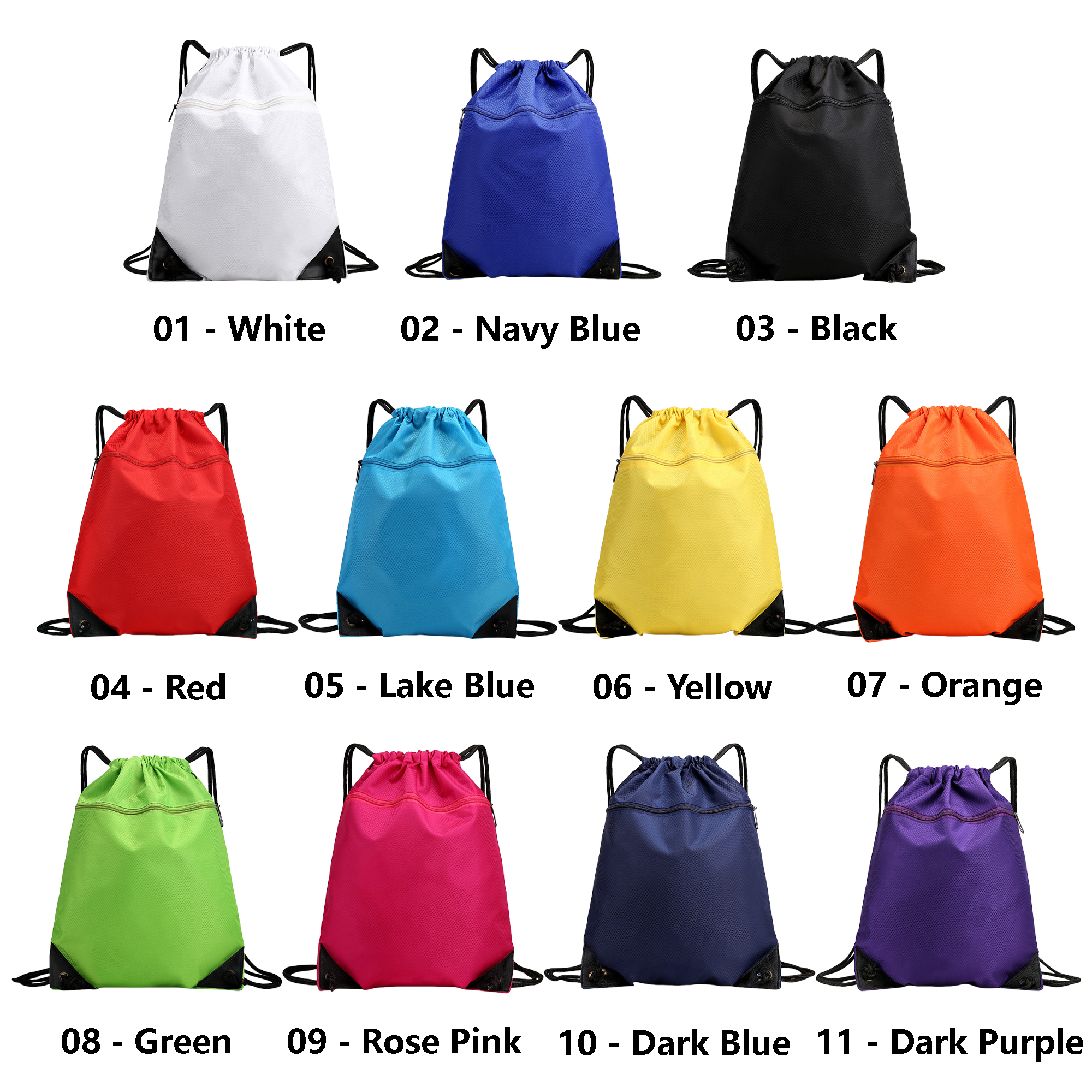 Waterproof Drawstring Backpack for Sports & Travel 4