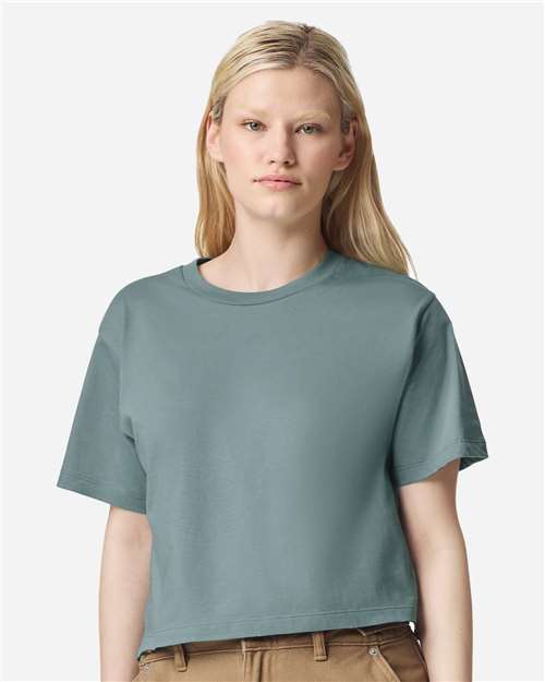 Women's Fine Jersey Mid-Length Boxy Tee - 102 39