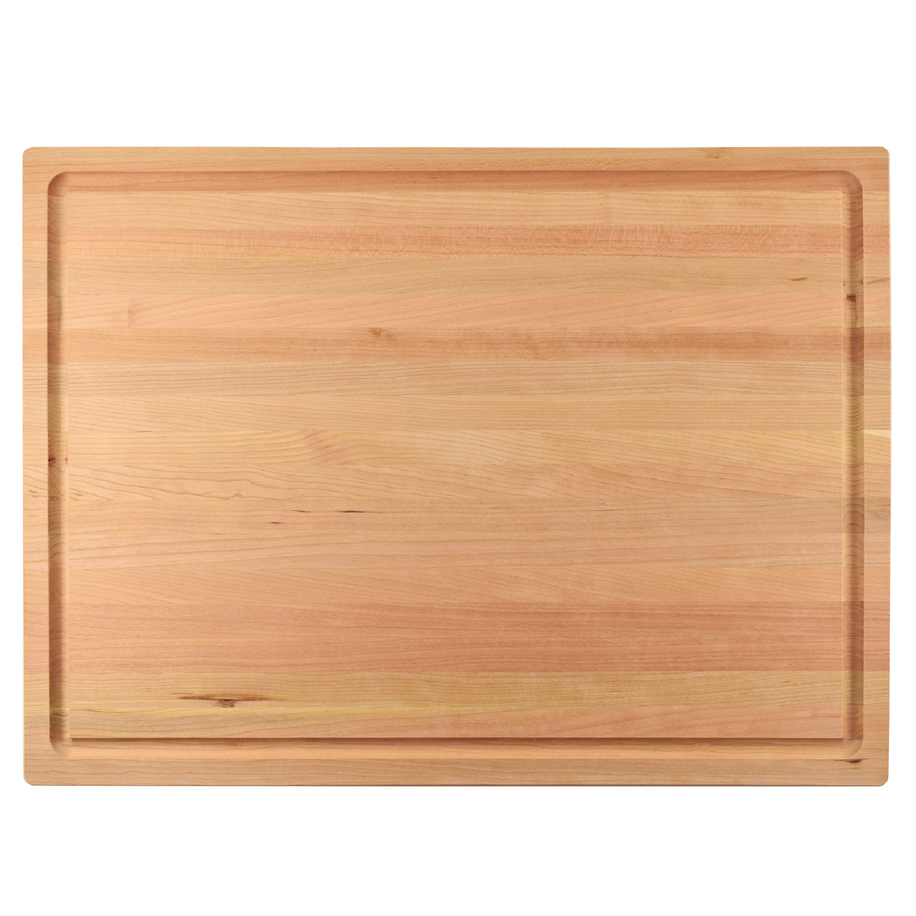 1 3/4" Cherry Butcher Block with Juice Groove 2
