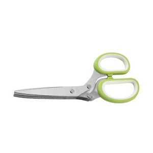 5 Blade Herb Chopper Scissors With Ergonomic Dual Color Handle 20