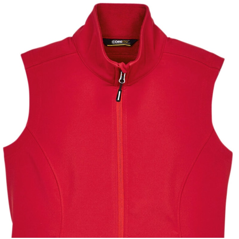 CORE365 Ladies' Cruise Two-Layer Fleece Bonded Soft Shell Vest 7