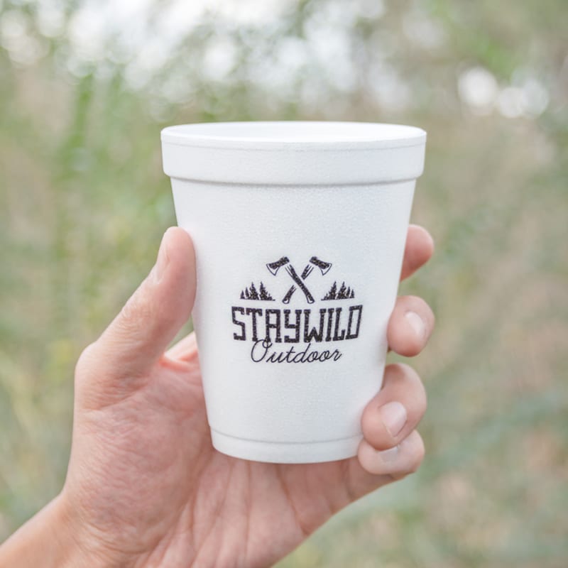 Custom 10 Oz. Foam Cups 4