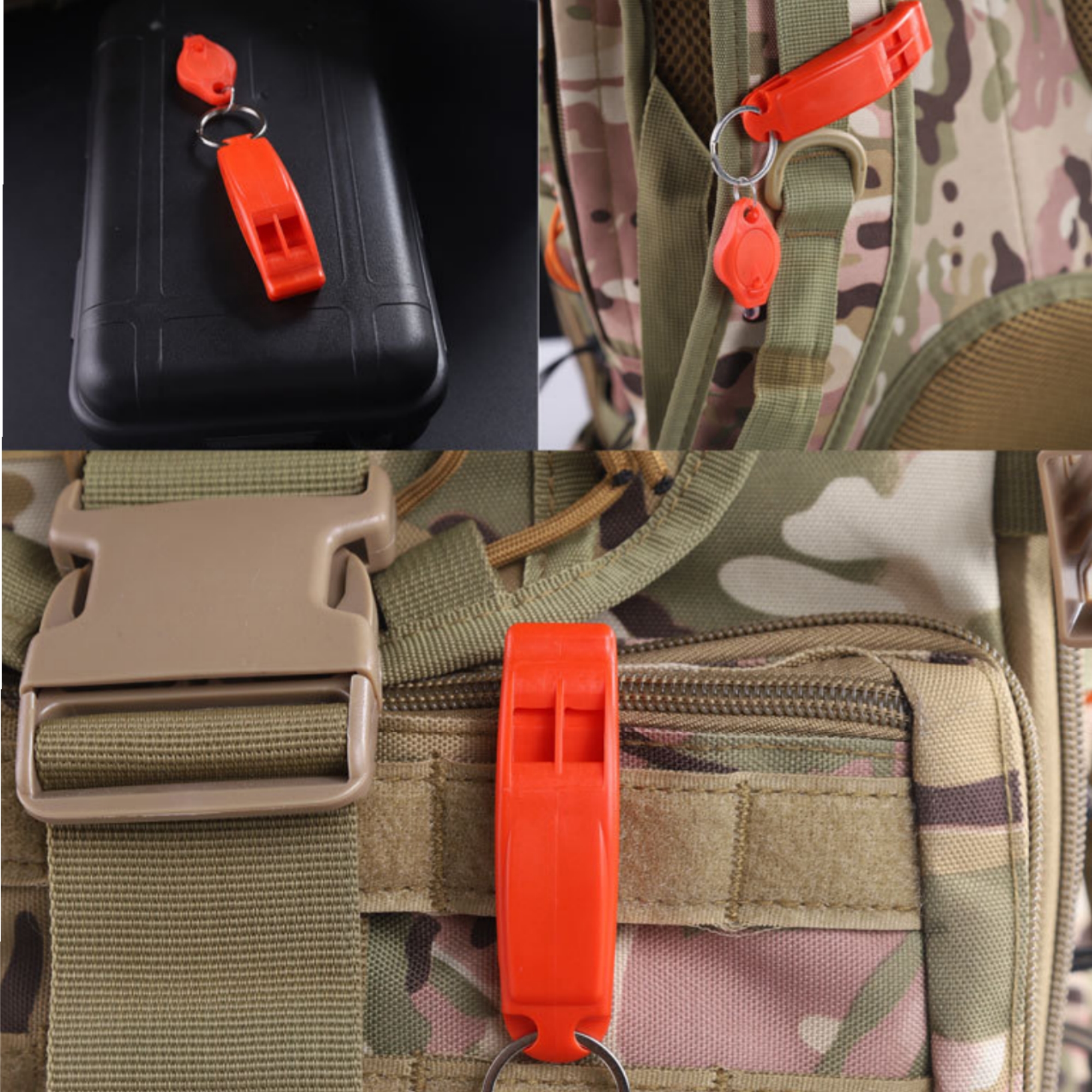 Emergency Whistles With Adjustable 8