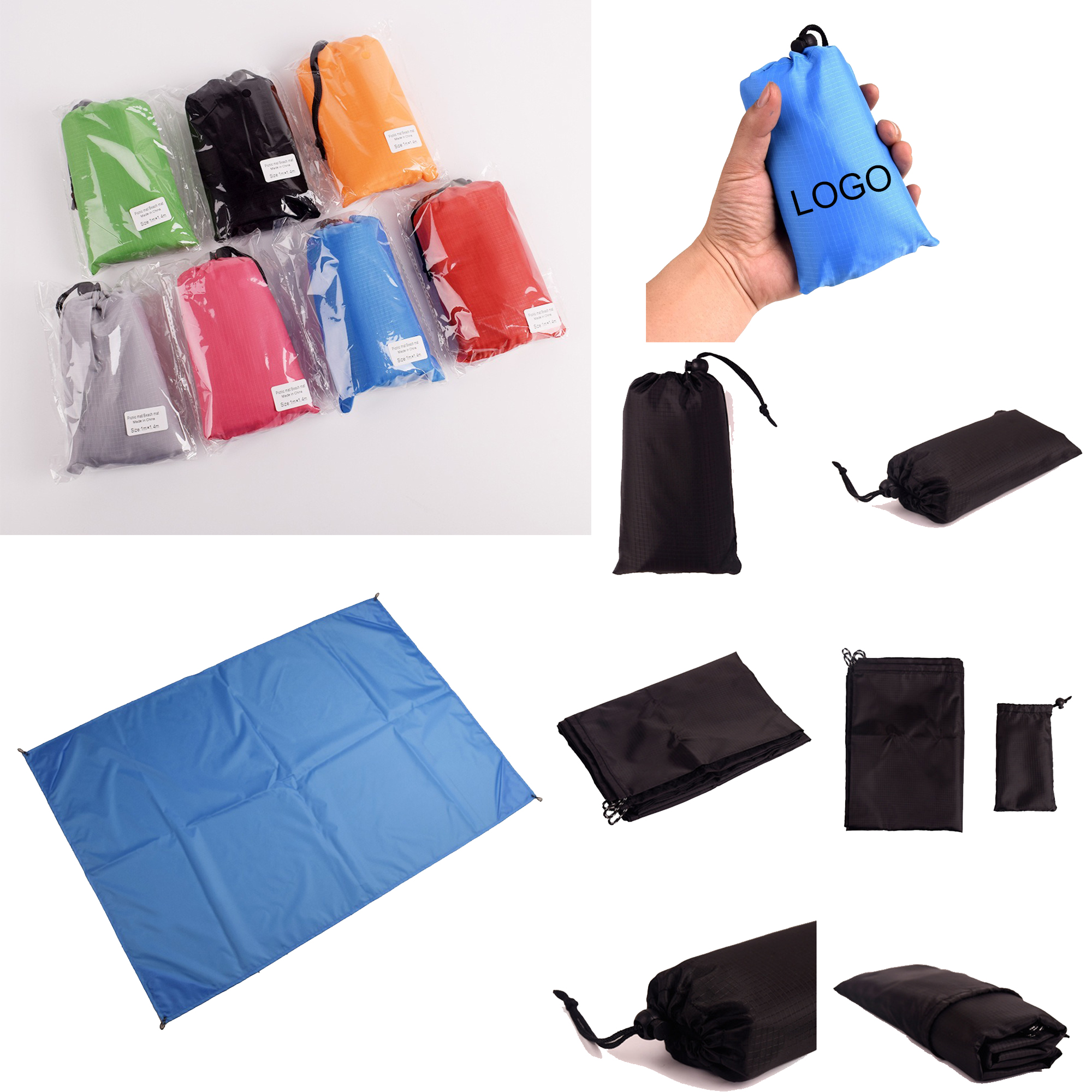 Custom210T Waterproof Picnic Mat 1