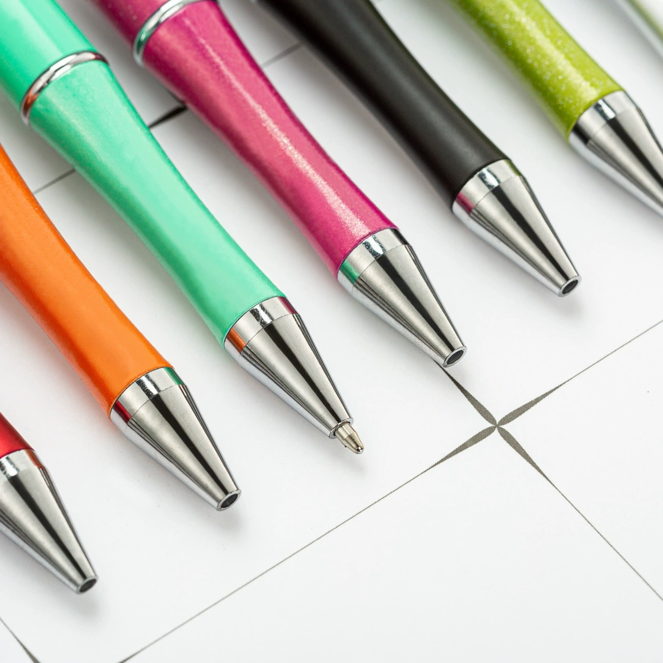 Plastic Beadable Ballpoint Pen 2