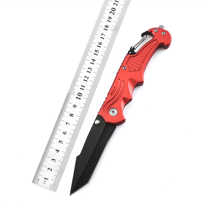 Stainless Steel Folding Pocket Knife with Key Chain 13