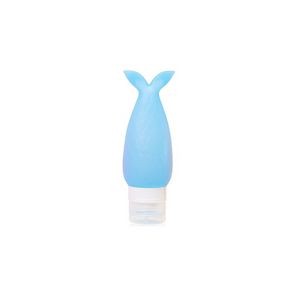 48ml Silicone Fish Tail Travel Bottle With Flip Lid 2