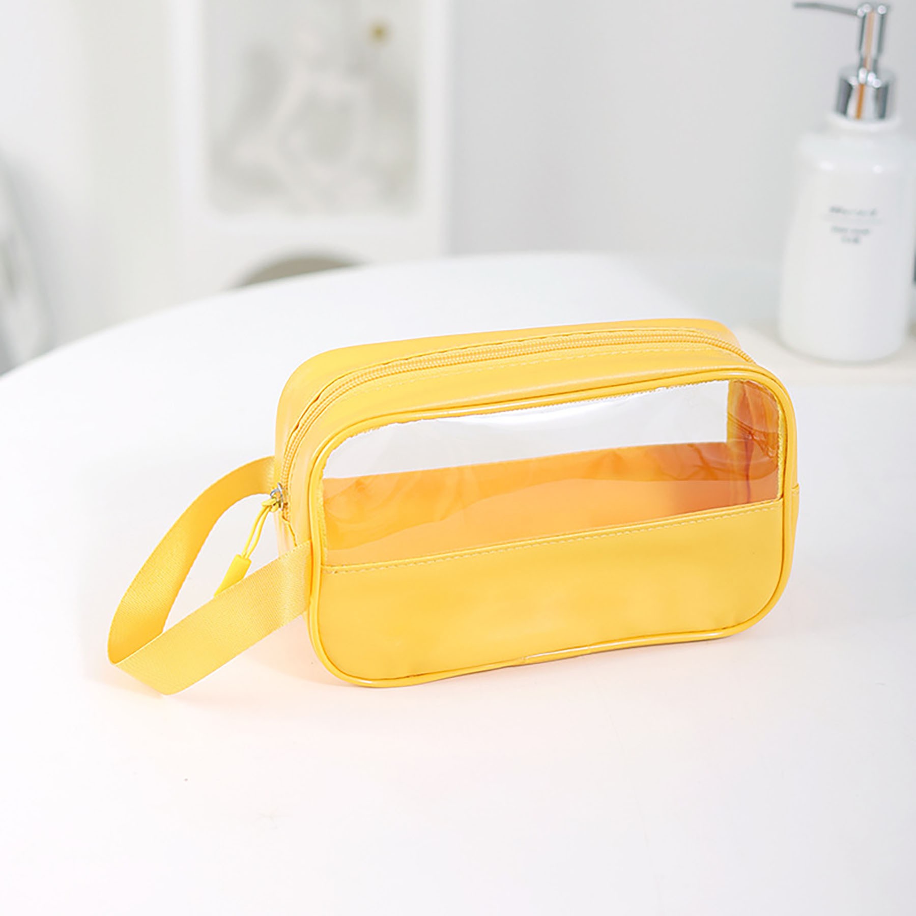 Waterproof Hand PVC Makeup Cosmetic Bag 7