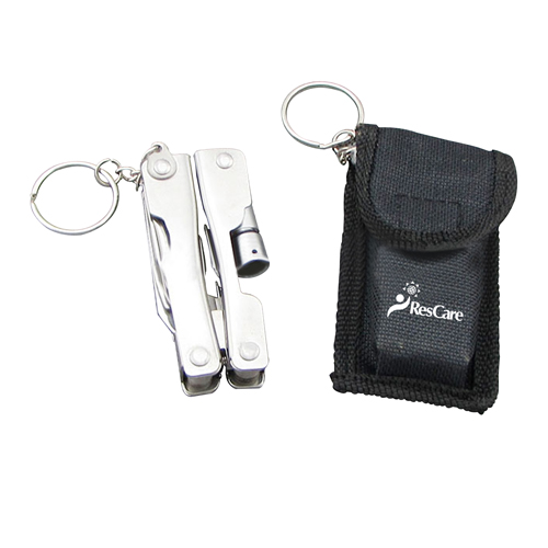 Folding Pliers Multi Tool /W Flashlight In Case 5