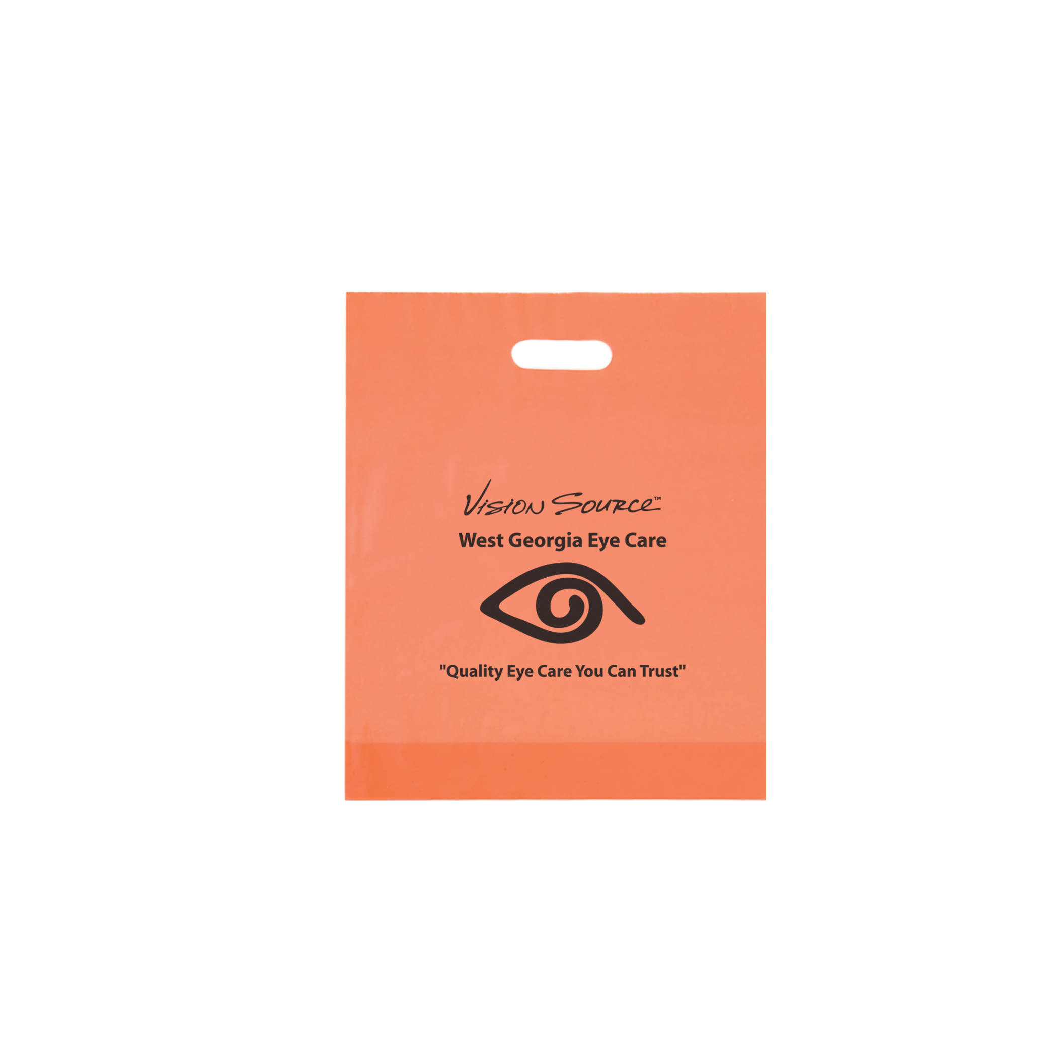 Non Reinforced HDPE Frosted Die Cut Bag 15