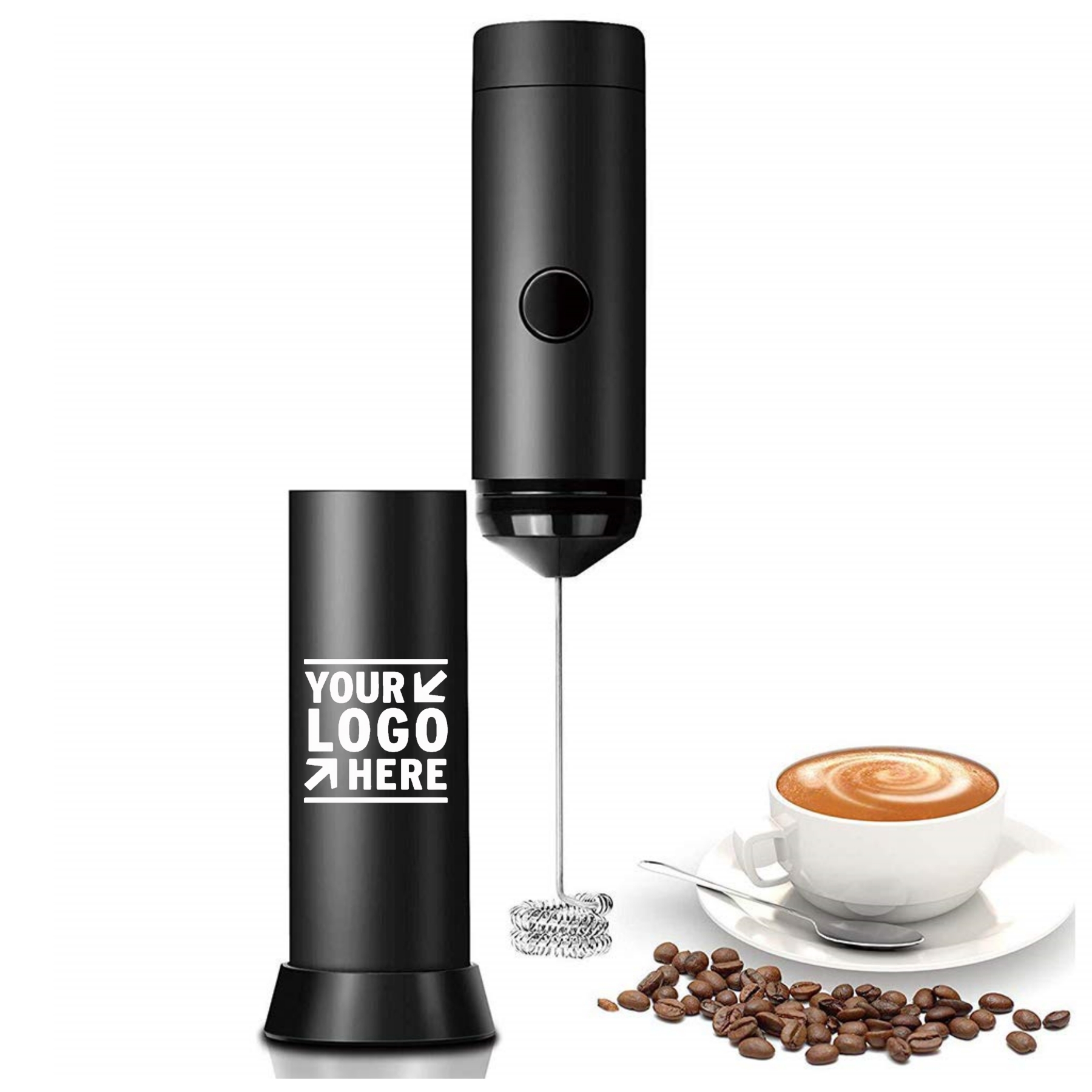 Mini Battery Handheld Milk Frother 2
