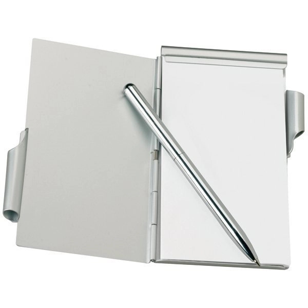 Aluminum Jotter with Pen 2