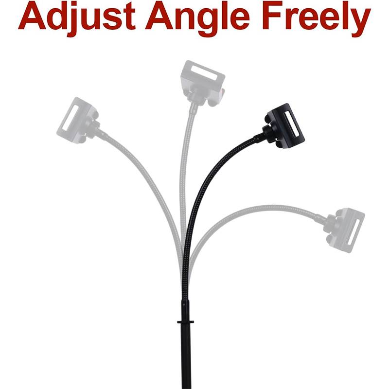 Retractable Adjustable Phone Floor Tripod Stand 3