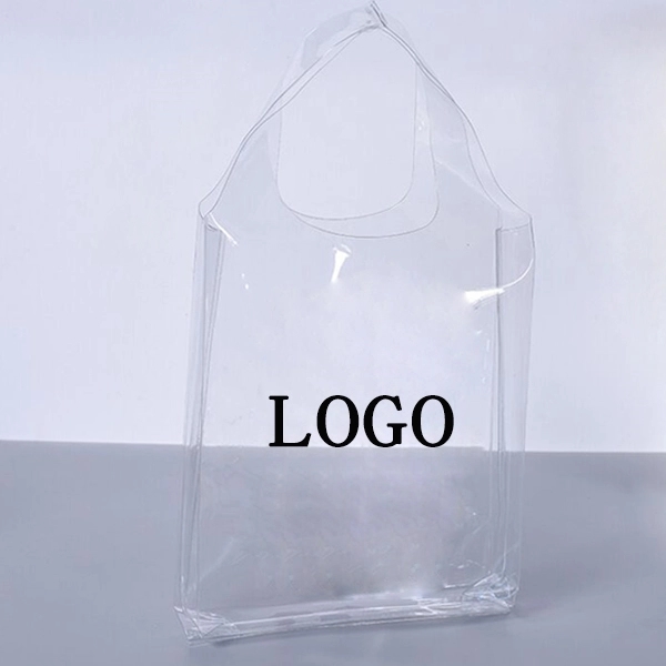 Large PVC Transparent Shopping Bag 2