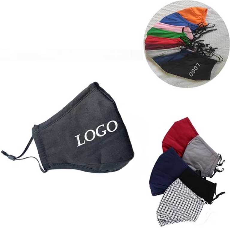 Reusable Cotton Face Mask with nose wire 3